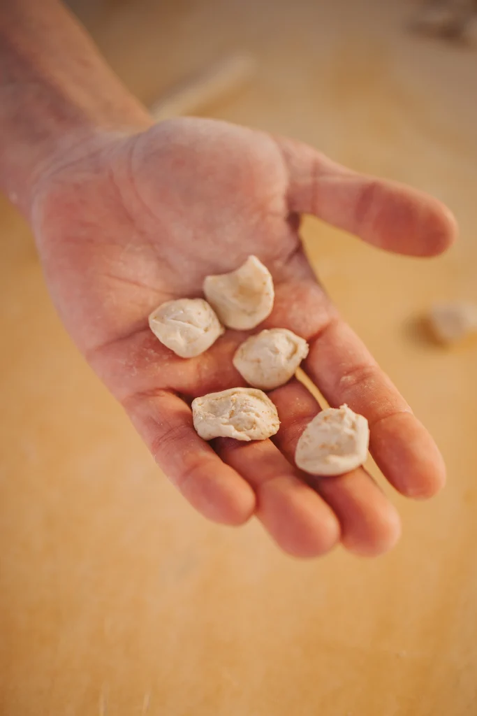Orecchiette fatte a mano