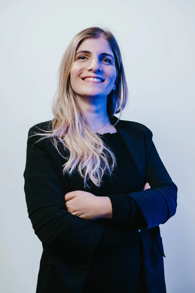 Ritratto corporate di una collaboratrice dello studio